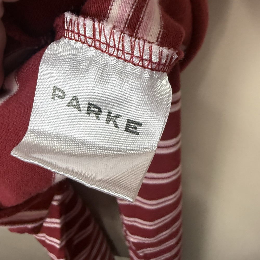 PARKE Valentines Day 2026 Cotton Boxer Set Red Amour Stripe Size Medium - Picture 10 of 15